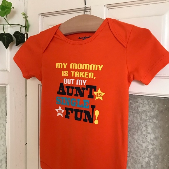 Baby Onesie with Graphic Text - Picture 2 of 6